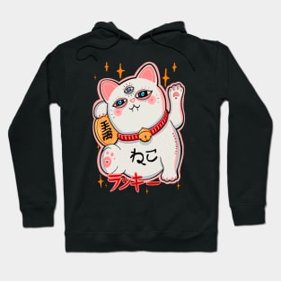 Lucky cat manekineko COLORS Hoodie